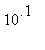 10^.1