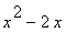 x^2-2*x