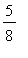 5/8