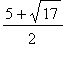 (5+sqrt(17))/2