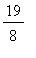 19/8