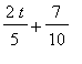 2*t/5+7/10