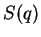 $S(q)$